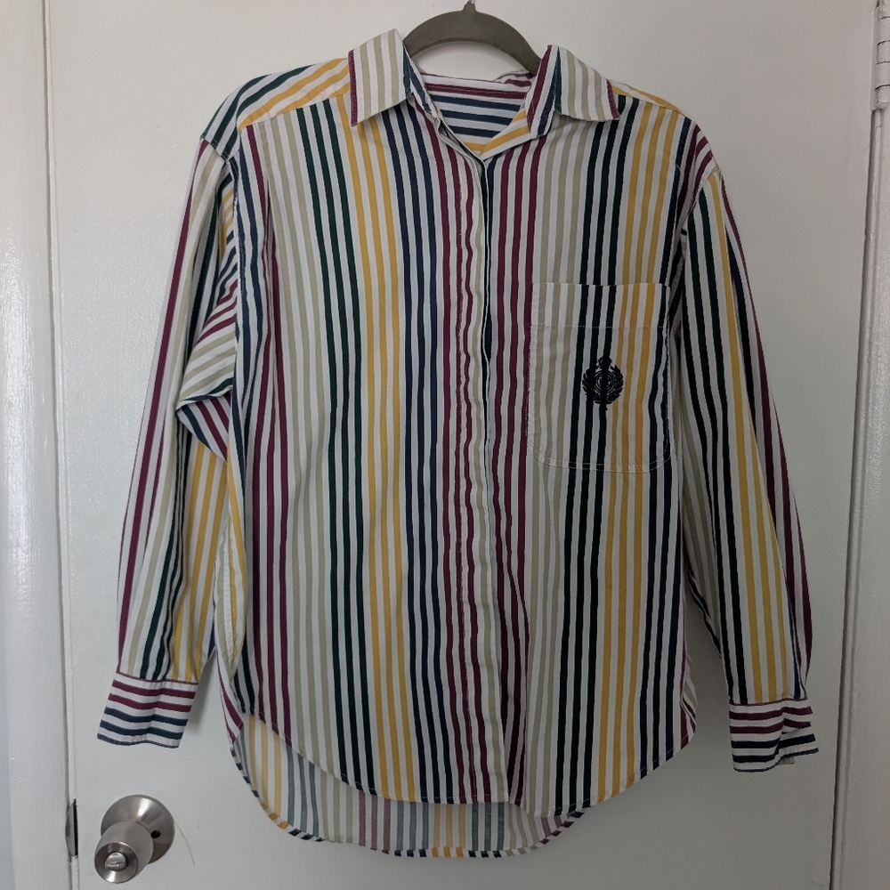 Striped Button Down